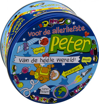 Mijn Peter - Gevulde snoeptrommel