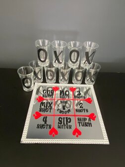 Tic Tac Toe Spel - Rood