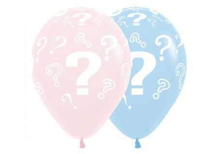 Gender Reveal Ballon pilaar - 2M