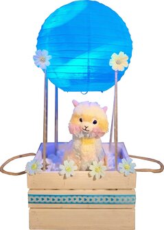 Pamper luchtballon met ledverlichting - 60cm