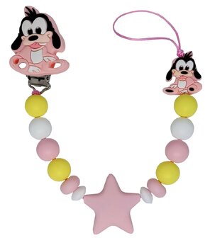 Tutkoord Disney Goofy - Roze