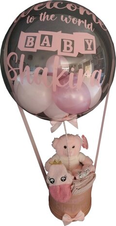 Welcome to the world surprise ballon