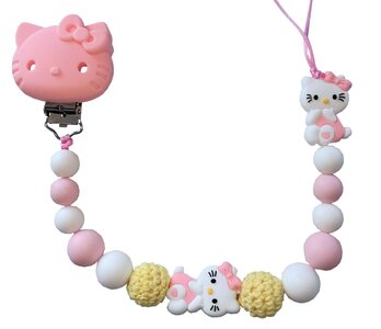 Siliconen fopspeen touw Hello Kitty